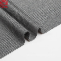 Tissu de flanelle à carreaux gris clair pour chemise